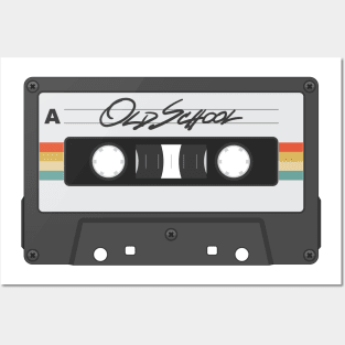 Retro Cassette Tape Posters and Art